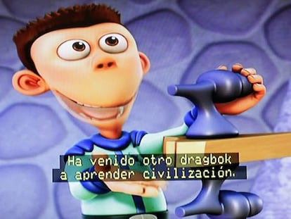 La serie 'Planeta Sheen', se emite subtitulada en Clan.