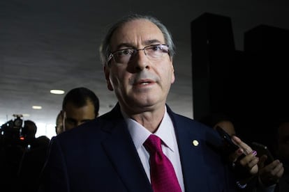 Cunha nesta terça-feira, na Câmara.