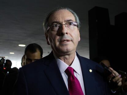 Cunha nesta terça-feira, na Câmara.