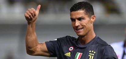 El jugador de la Juventus, Cristiano Ronaldo.