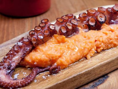 Ocho ideas para cocinar con una pata de pulpo