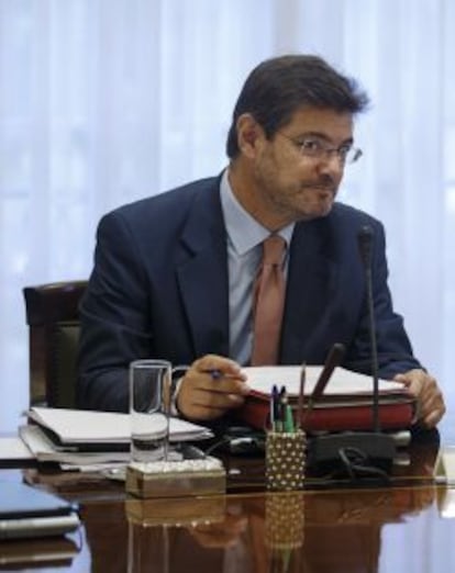 Rafael Catal&aacute;, ministro de Justicia.