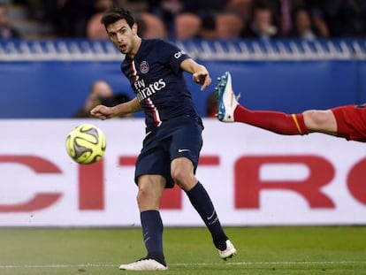 Javier Pastore, del PSG.