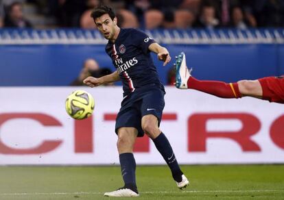 Javier Pastore, del PSG.