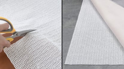 base antideslizante para alfombras, base antideslizante alfombras, bases antideslizantes amazon, ¿cómo se pone el antideslizante de alfombras?, ¿cómo evitar que se doblen las esquinas de las alfombras?