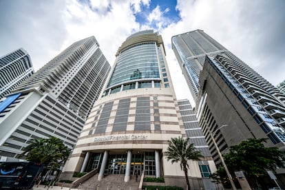 Foto del Sabadell Financial Center, edificio ubicado en Miami.