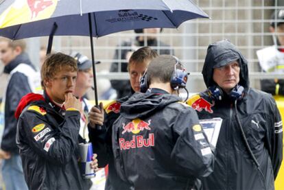 Sebastian Vettel, en el circuito de Corea del Sur.