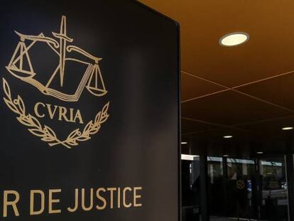 Tribunal del Justicia de la Unión Europea con sede en Luxemburgo.