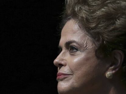 Dilma Rousseff el pasado 10 de mayo n Brasilia. 