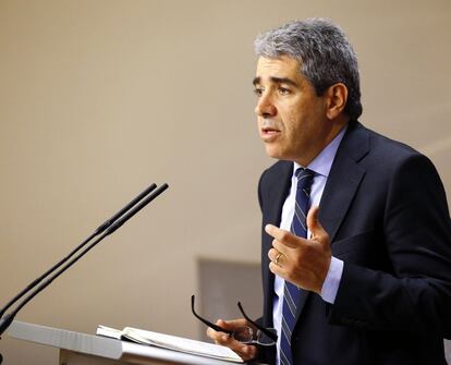 El portaveu de Democràcia i Llibertat, Francesc Homs.