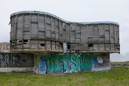 Actualmente parece que el estropeado Parador Ariston casi no es nada, pero es considerado una obra maestra con mayúsculas de la arquitectura moderna.