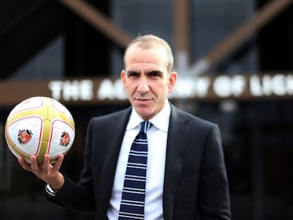 Di Canio, durante su presentación como entrenador del Sunderland 