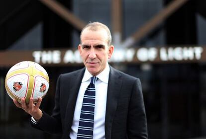 Di Canio, durante su presentación como entrenador del Sunderland 