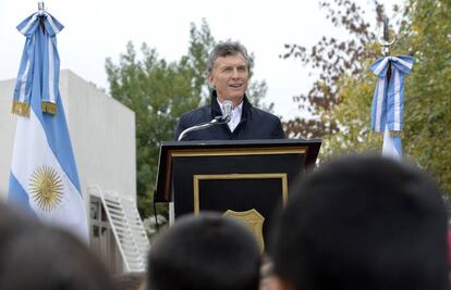 El presidente argentino, Mauricio Macri.