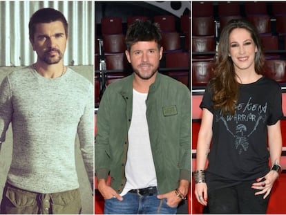 Juanes, Pablo López, Malú y Manu Carrasco, 'coaches' en 'La Voz' 5.