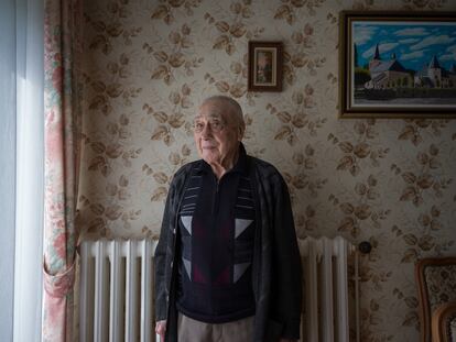 Edmond Réveil, at his home in Meymac.