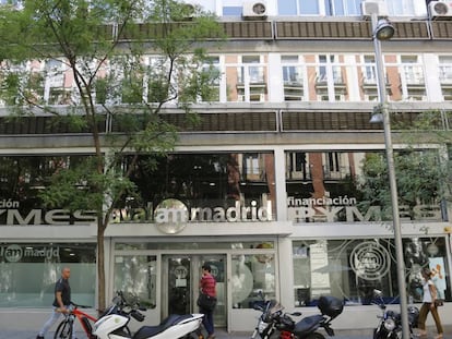 Sede de la empresa Avalmadrid, en la calle de Jorge Juan.