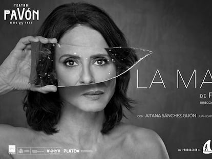 Cartel promocional de la obra 'La madre', protagonizada por Aitana Sánchez-Gijón, del 6 de marzo al 12 de mayo en el Teatro Pavón.