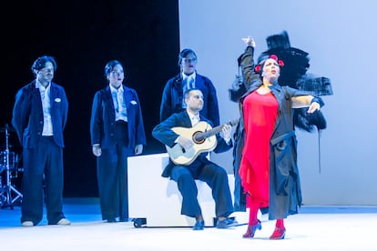 Falete, en 'Llámame Lorca', de Manuel Liñán.