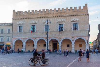 El palacio Ducale de Pésaro, en Italia.