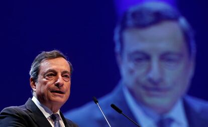 Mario Draghi, presidente del BCE