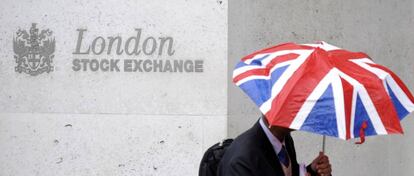 Fachada de la London Stock Exchange.