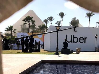Centro de conferencias de Uber en El Cairo (Egipto). 