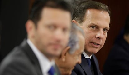 João Doria, em reunião no último dia 7 de março.