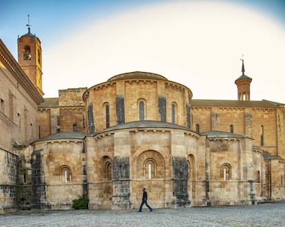 El monasterio de Santa María la Real.