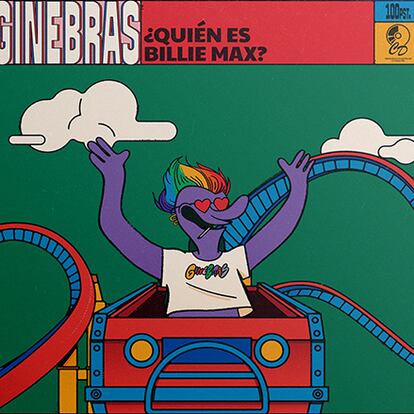 Portada de '¿Quién es Billie Max?', de Ginebras, Vanana Records