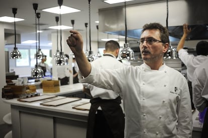 Restaurante 'Mugaritz', en San Sebastián, España.