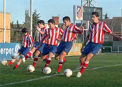 De izquierda a derecha, Borja González, Rubén Ramos, David Rodríguez, Álvaro del Moral y Javier Arizmendi.