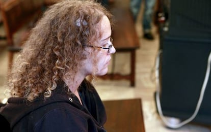 Mónica Juanatey, durante el juicio.