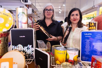 Manuela Martínez Romero y Carmen G. Palacios, responsables del proyecto Lalata.