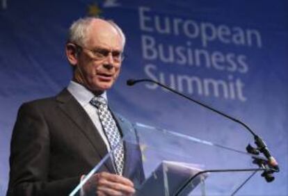 El presidente del Consejo Europeo, Herman Van Rompuy. EFE/Archivo