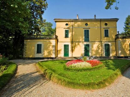 La residencia Villa Verdi, en Sant’Agata, en Villanova sull’Arda (Piacenza). 