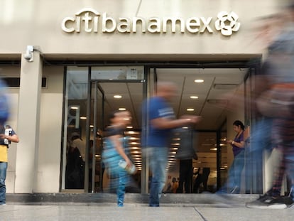 Sucursal de Citibanamex en ciudad de México, el 9 de diciembre del 2024.
