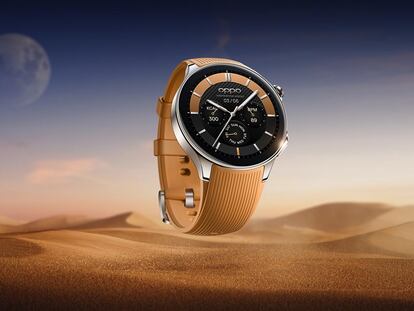 Reloj OPPO Watch X de color marrón