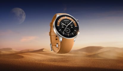 OPPO Watch X de color marrón