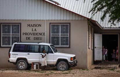 The orphanage in Ganthier, that the missionaries had visited just before their kidnapping.