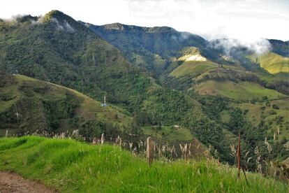 La Colosa es una montaña en la que la empresa sudafricana Anglo Gold Ashanti ha estado realizando exploraciones con la idea de establecer una mina de oro a cielo abierto.