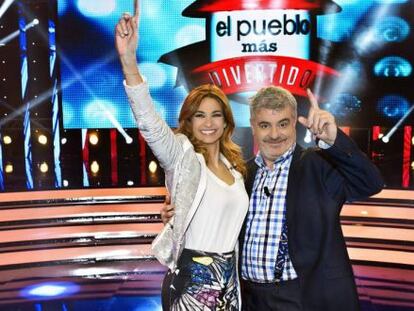 Maril&oacute; Montero y Mill&aacute;n Salcedo, presentadores de &#039;El pueblo m&aacute;s divertido&#039; en TVE