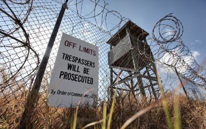 Camp X-Ray, where the first inmates at Guantánamo Bay were held.