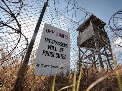 Camp X-Ray, where the first inmates at Guantánamo Bay were held.