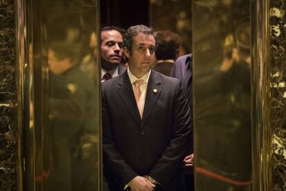 Michael Cohen, en la Torre Trump en diciembre de 2016.