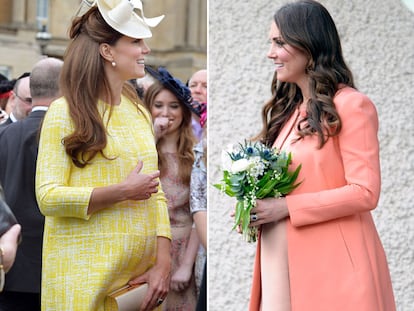 El embarazo de la duquesa de Cambridge a través de sus looks