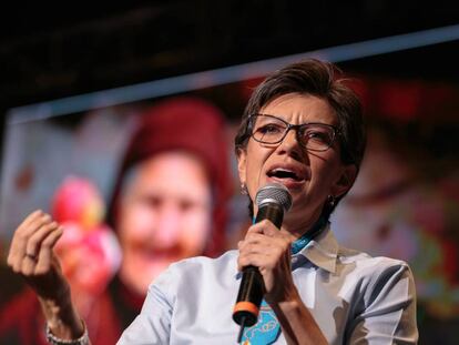 Claudia López, candidata a la vicepresidencia de Colombia.