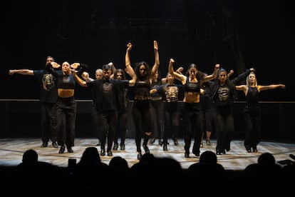 Un momento del pase gráfico de 'Malinche', el musical de Nacho Cano.
