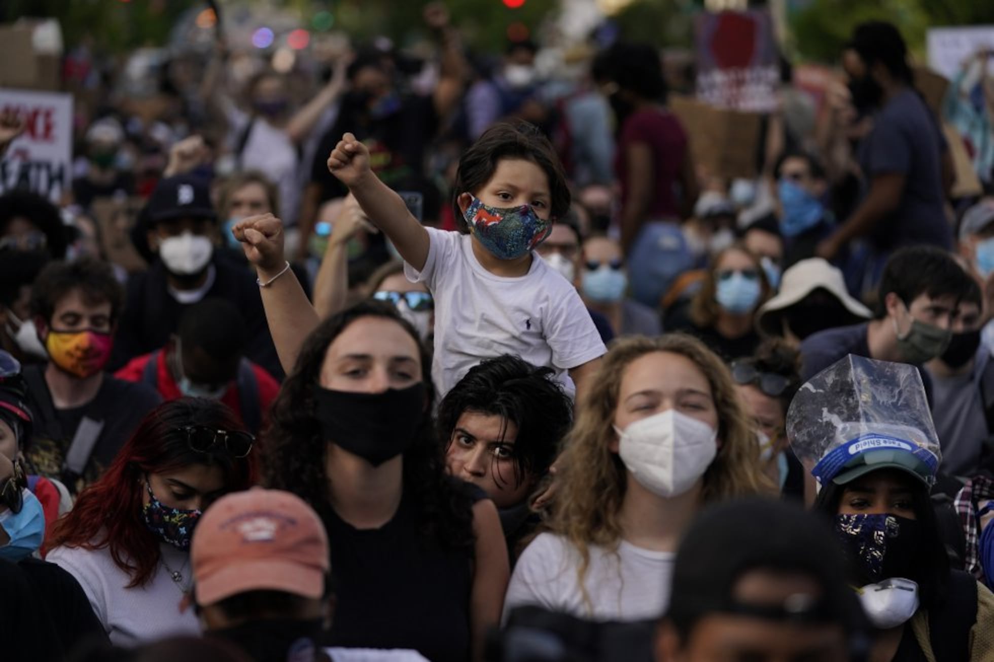 La octava jornada de protestas en Estados Unidos por la muerte de ...