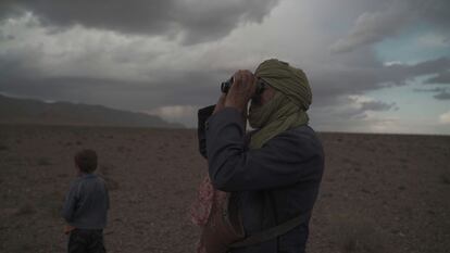 Fotograma de la película Fragmentos desde el cielo, del realizador audiovisual Adnane Baraka.